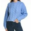 Joie Hyannis Crew Neck Wool-Blend Sweater Women