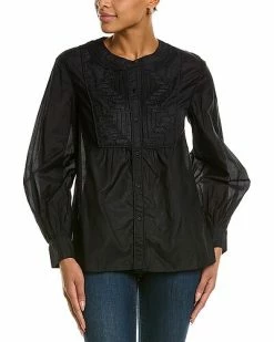 Joie Alfont Silk-Blend Blouse Women