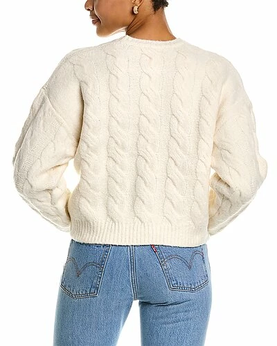 Joie Hyannis Crew Neck Wool-Blend Sweater Women - Image 2