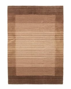 ECARPETGALLERY Luribaft Gabbeh Riz Hand-Knotted Rug Home