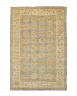 ECARPETGALLERY Elysee Finest Ushak Hand-Knotted Rug Home