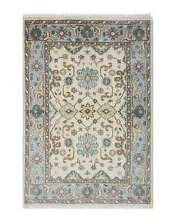 ECARPETGALLERY Royal Ushak Hand-Knotted Rug Home