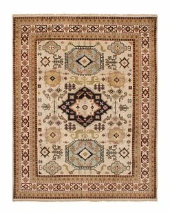 ECARPETGALLERY Royal Kazak Hand-Knotted Rug Home
