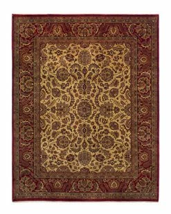 ECARPETGALLERY Finest Agra Jaipur Hand-Knotted Rug Home