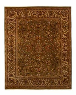 ECARPETGALLERY Finest Agra Jaipur Hand-Knotted Rug Home