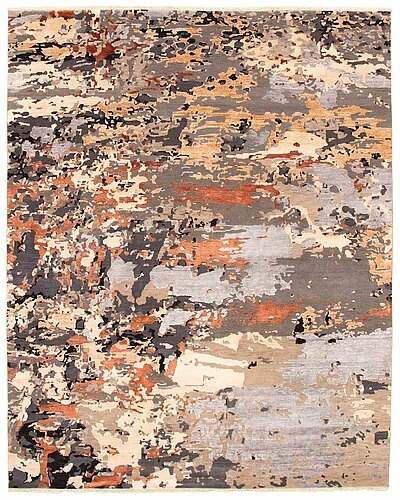 ECARPETGALLERY Legacy Hand-Knotted Silk, Wool Rug Home