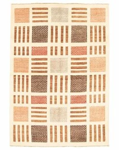 ECARPETGALLERY Hand-knotted Wool Rug Home Multi Color