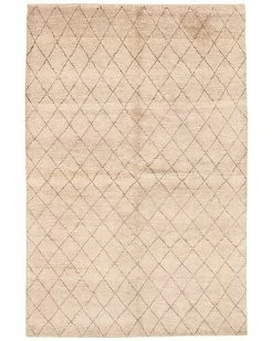 ECARPETGALLERY Hand-knotted Wool Rug Home Multi Color