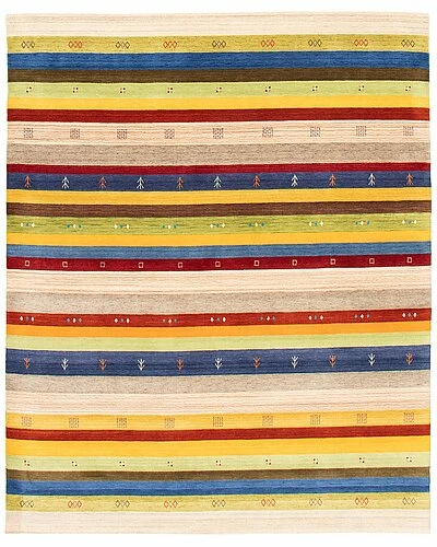 ECARPETGALLERY Kashkuli Gabbeh Hand-Loomed Wool Rug Home